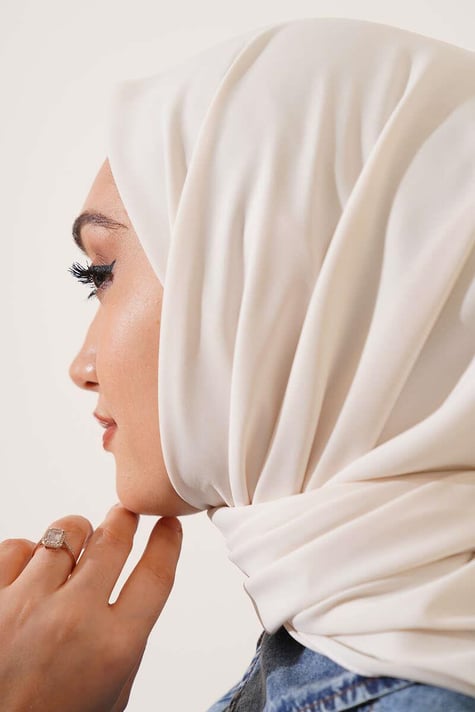 Medina Silk Scarf Stone