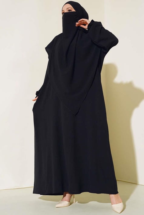 Veiled Wide Abaya