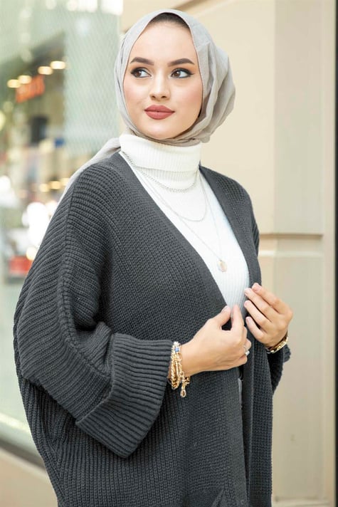 Hijab Knitwear Cardigan