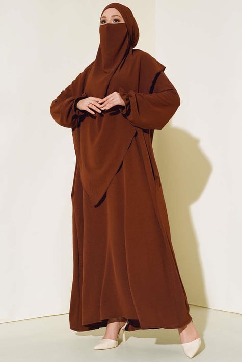 Veiled Wide Abaya