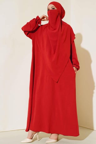 Veiled Wide Abaya